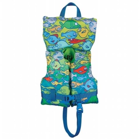 Politics Full Throttle Llc Full Throttle 104200-500-000-15 Character Vest Infant - Child Less Than 50Lbs. Fish 104200-500-000-15